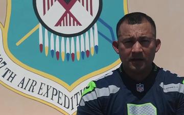 GySgt Leo Tapia Seattle Seahawks Shout Out