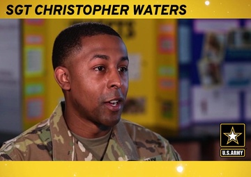 Volunteering: Sgt Christopher Waters
