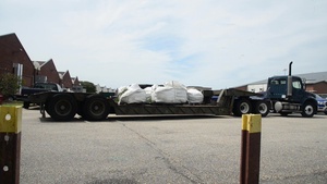 Joint Base Langley Eustis prepares sandbags for Hurricane Dorian