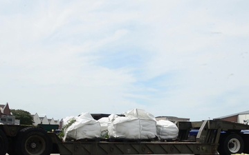 Joint Base Langley Eustis prepares sandbags for Hurricane Dorian