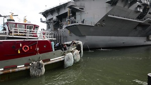 Naval Station Norfolks Sorties Ahead of Hurricane Dorian