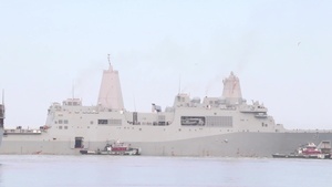Naval Station Norfolk Sorties Ahead of Hurricane Dorian