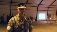 Recruits arrive at MCLB Albany [B-Roll]