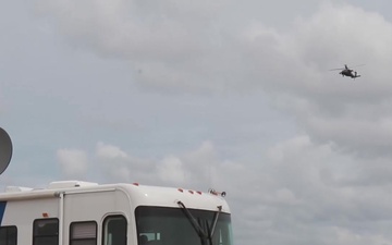 Troopers with 82nd Combat Aviation Brigade prepares for Hurricane “DORIAN”