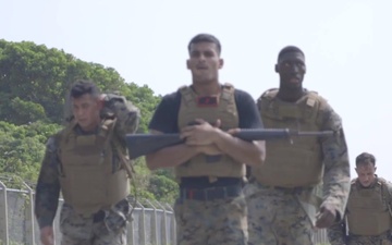 Marines participate in a Martial Arts Instructor Course