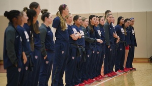 USA Softball Women’s National Team visits Matthew C. Perry High School