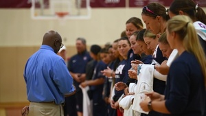 USA Softball Women’s National Team visits Matthew C. Perry High School (B-Roll)