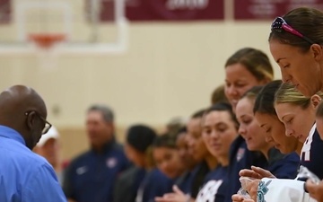 USA Softball Women’s National Team visits Matthew C. Perry High School (B-Roll)