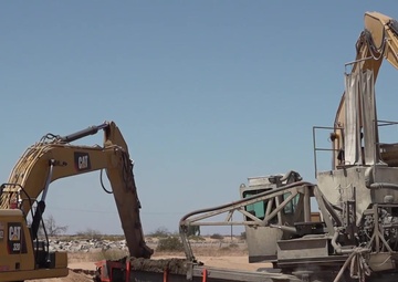 Video of the Construction Process in Yuma, AZ for the New Border Wall