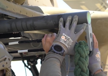 Special Tactics Conducts Fast Rope Insertion Training with Coalition Forces During Eager Lion 19