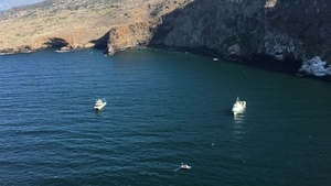 MV Conception dive operations overflight