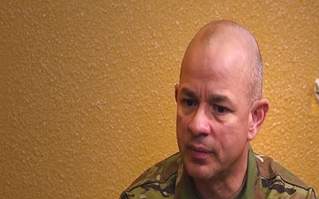 Airmen in Cars Getting Smoothies:  Col. Andres Nazario