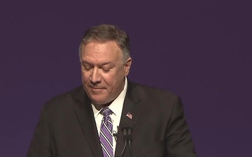Secretary Pompeo Delivers the 190th Landon Lecture Series Speech on &quot;In Defense of the American Rights Tradition&quot;