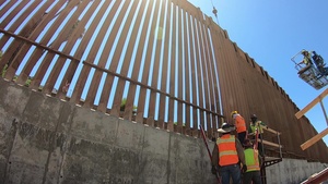 Wall Construction in San Ysidro (2 of 4)