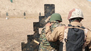 Iraqi Security Forces Live Fire Drills