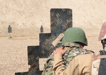 Iraqi Security Forces Live Fire Drills