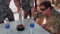 Jordanian Frogmen, Italian EOD and U.S. Sailors Conduct Multilateral Demolition Operations Training