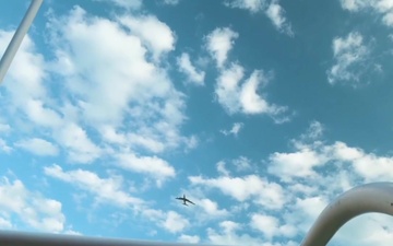 134ARW University of Tennessee Football Flyover