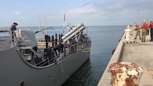 Hurricane Dorian Sortie Return to Homeport