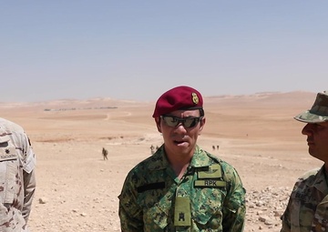 Friendship Jump Interviews in Support of Eager Lion 19