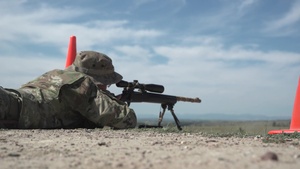 Camp Guernsey Sniper Training B-Roll