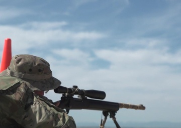 Camp Guernsey Sniper Training B-Roll