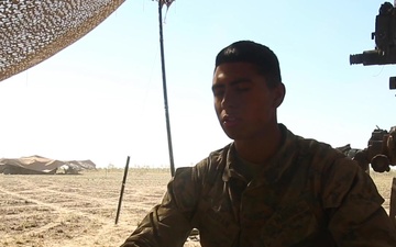 Interview B-roll with Lance Cpl. Jose Beltran