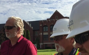 VA Canandaigua and USACE hold a Blessing of The Building ceremony