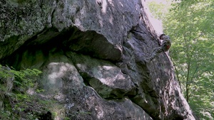 Vermont Guard Infantry on Ropes and Rocks