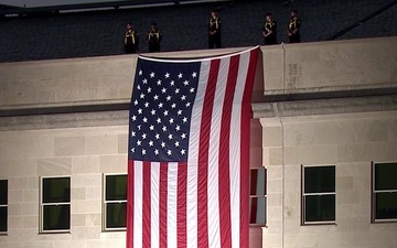 9/11 Flag Unfurling Ceremony