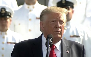 President Trump and The First Lady Participate in a September 11th Pentagon Observance Ceremony