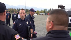 Ted Stevens Anchorage International Airport and JBER Fire Department Conduct Live Fire Training