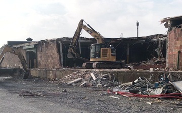 DLA Distribution Susquehanna, Pennsylvania demolishes building 1