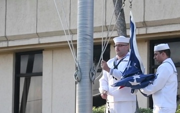 NAVSTA Mayport 9/11 Flag Raising