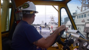 Coast Guard Load Supplies to Bring to Hurricane Dorian Effected Areas