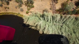 Cal Guard drops water on South Fire