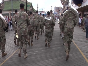 Dauntless Update: 78th Army Band Performs at the Atlantic City Celebrate America Parade