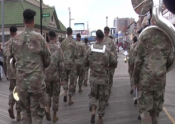 Dauntless Update: 78th Army Band Performs at the Atlantic City Celebrate America Parade