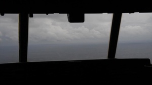 Hurricane Hunters fly through Tropical Depression Nine