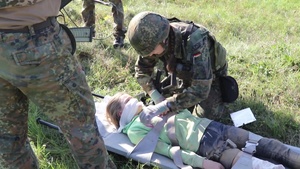 7th Mission Support Command Teams with Host Nation Organizations to Train on Humanitarian Assistance