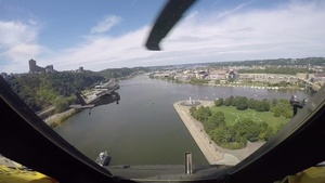 Pittsburgh Steelers Flyover- Cockpit