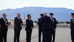 President Donald J. Trump Visits Kirtland AFB