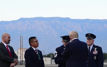 President Donald J. Trump Visits Kirtland AFB