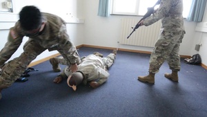 Spc Ford explains the USAG Benelux Law Enforcement Certification