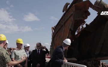 Salvaging Olga The Barge