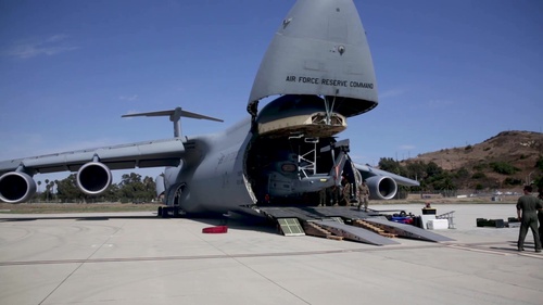 Strategic Lift and MCAS Camp Pendleton: Marines, airmen work together to deploy equipment, personnel