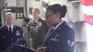 145th Airlift Wing Mass Enlistment Ceremony