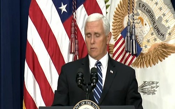 Vice President Pence Delivers Remarks at a Naturalization Ceremony