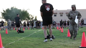 Broll: Maj. Timothy Cox takes the Army Combat Fitness Test