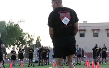 Broll: Maj. Timothy Cox takes the Army Combat Fitness Test